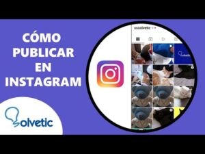 Guía rápida: Cómo subir fotos a Instagram
